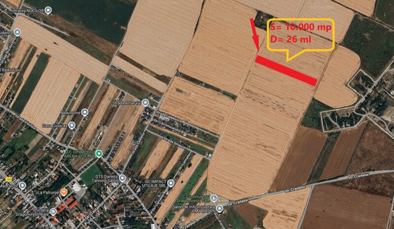 Dragomiresti Vale, Ilfov, teren 10.000 mp